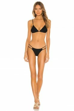 Buy 😀 Camila Coelho 🩱 Swimsuits & Cover-Ups Camila Coelho Santana Top In Black ⭐ -Camila Coelho Sales COEL WX1 V4