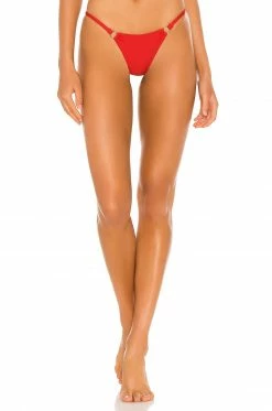 Promo 👏 Camila Coelho 🩱 Swimsuits & Cover-Ups Camila Coelho Tango Bottom In Salsa Red 😀