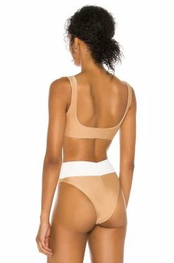 Deals ⌛ Camila Coelho 🩱 Swimsuits & Cover-Ups Camila Coelho Bonita Top In Nude ⌛ -Camila Coelho Sales COEL WX35 V3