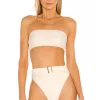 Buy 🥰 Camila Coelho 🩱 Swimsuits & Cover-Ups Camila Coelho Catarina Top In Creme ⭐