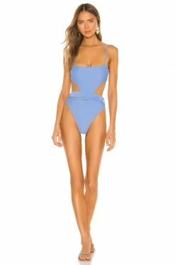 Brand new 😍 Camila Coelho 🩱 Swimsuits & Cover-Ups Camila Coelho Paulista One Piece In Sea Breeze 🛒