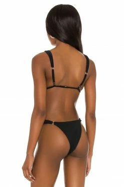 Wholesale 🌟 Camila Coelho 🩱 Swimsuits & Cover-Ups Camila Coelho Alanza Top In Black 🥰 -Camila Coelho Sales COEL WX70 V3