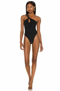 Best deal ⌛ Camila Coelho 🩱 Swimsuits & Cover-Ups Camila Coelho Alanza One Piece In Black 👏 -Camila Coelho Sales COEL WX72 V2