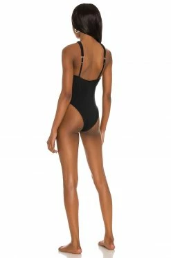 Best deal ⌛ Camila Coelho 🩱 Swimsuits & Cover-Ups Camila Coelho Alanza One Piece In Black 👏 -Camila Coelho Sales COEL WX72 V4