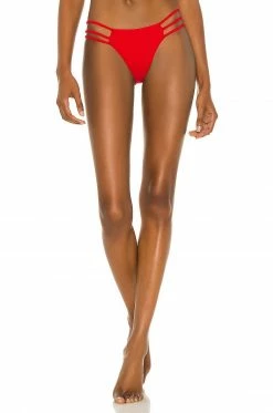 Best reviews of 😍 Camila Coelho 🩱 Swimsuits & Cover-Ups Camila Coelho Lia Bottom In Red ✨