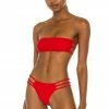 Deals 🔔 Camila Coelho 🩱 Swimsuits & Cover-Ups Camila Coelho Lia Top In Red 🔥 -Camila Coelho Sales COEL WX76 V1