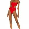 Coupon 🤩 Camila Coelho 🩱 Swimsuits & Cover-Ups Camila Coelho Paulista One Piece In Red 🌟 -Camila Coelho Sales COEL WX77 V1