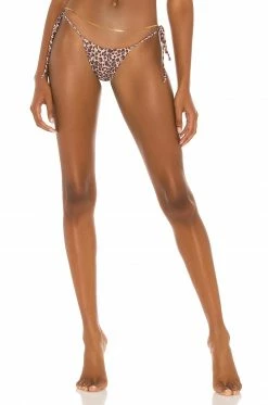 Flash Sale 👍 Camila Coelho 🩱 Swimsuits & Cover-Ups Camila Coelho Giavana Bottom In Natural Leopard 🎁