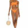Deals 🎉 Camila Coelho 🩱 Swimsuits & Cover-Ups Camila Coelho Cilia One Piece In Rustic Orange 🔥 -Camila Coelho Sales COEL WX98 V1